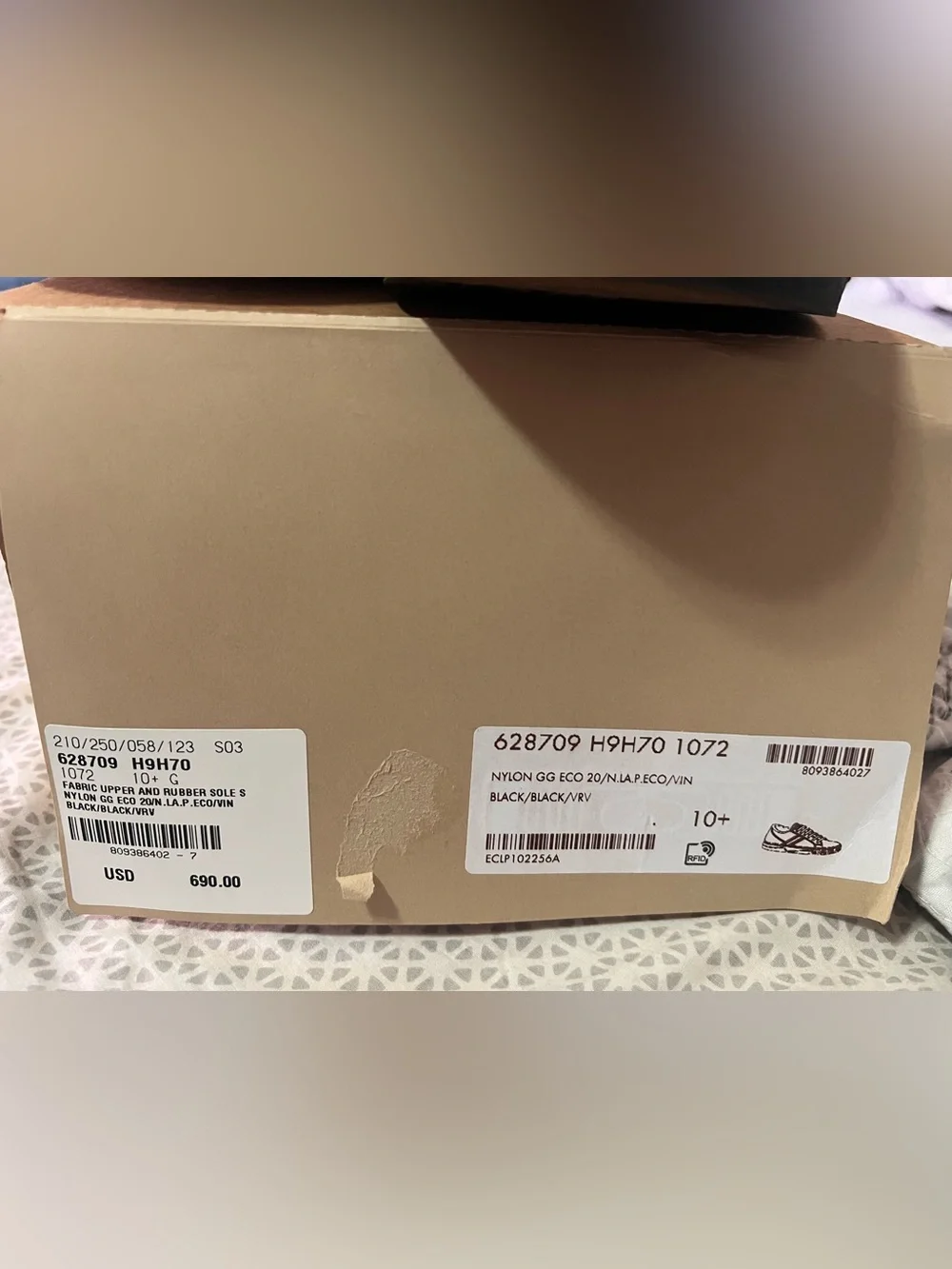 Gucci authentic mens